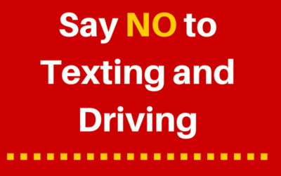 Say NO to Texting and Driving